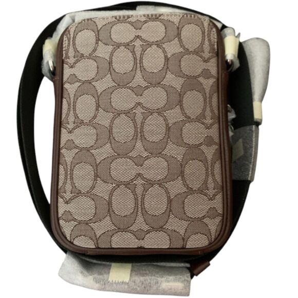 Coach Stanton Crossbody Oak Maple Crossbody Bag NWT - Picture 1 of 4